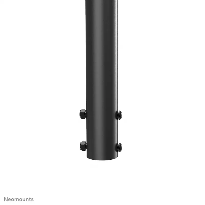 Barra de extensión Neomounts NS-EP100 negra para soporte de techo para TV - H 107,5 cm