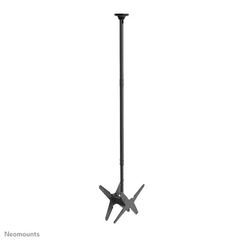 Barra de extensión Neomounts NS-EP100 negra para soporte de techo para TV - H 107,5 cm