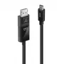 Cable adaptador Lindy 2 m USB Type-C a DP 4K60 con HDR