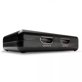 Splitter HDMI 10.2G de 2 puertos Lindy, compacto