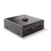 Lindy 38336 conmutador HDMI bidireccional de 2 puertos 18G, 18 Gbit/s, de sobremesa