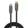 Lindy Cable USB 3.2 Type-C a C de 1,5 m, 20 Gbit/s, 5 A, PD, Anthra Line