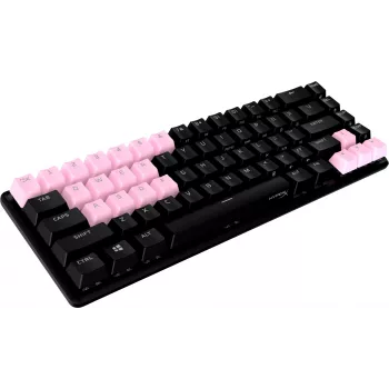 Juego de teclas HyperX Rubber Keycaps para gaming Rosa Distribución US para interruptores estilo HyperX y Cherry MX
