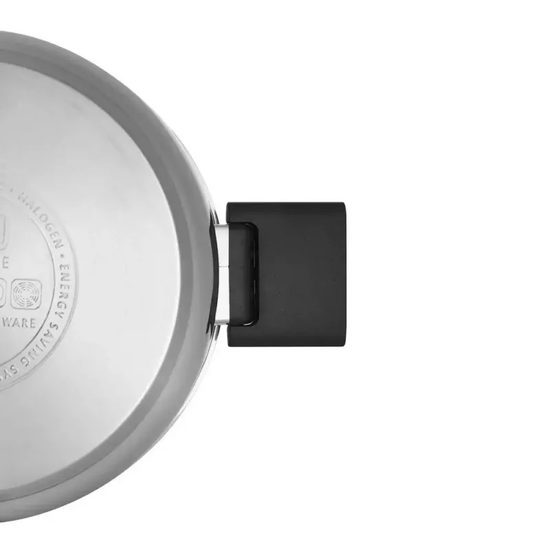 Olla Resto Kitchenware Anser 3,2 L Redonda Acero inoxidable Negro