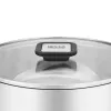 Olla Resto Kitchenware Anser 3,2 L Redonda Acero inoxidable Negro