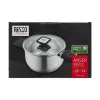 Olla Resto Kitchenware Anser 3,2 L Redonda Acero inoxidable Negro