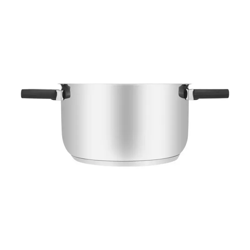 Olla Resto Kitchenware Anser 3,2 L Redonda Acero inoxidable Negro