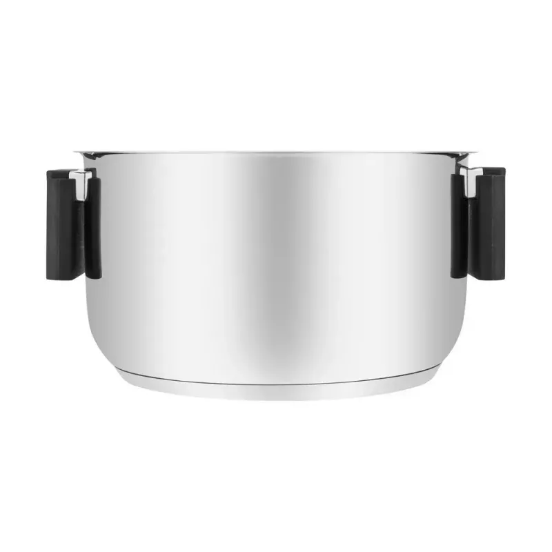 Olla Resto Kitchenware Anser 3,2 L Redonda Acero inoxidable Negro