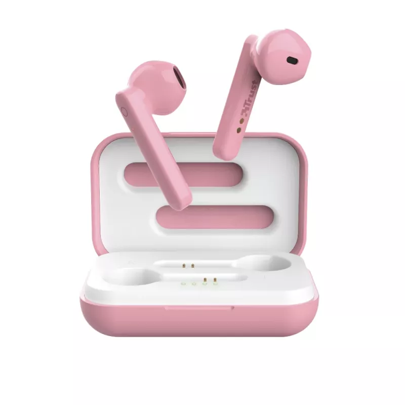 Auriculares Trust Primo Headset True Wireless Stereo (TWS) In-Ear para llamadas/música Bluetooth Rosa