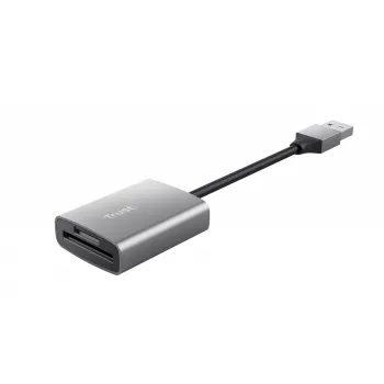 Lector de tarjetas Trust Dalyx USB 3.2 Gen 1 (3.1 Gen 1) Aluminio
