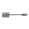 Trust Dalyx 24135 lector de tarjetas, USB 3.2 Gen 1, microSD/SD/SDHC/SDXC, plateado