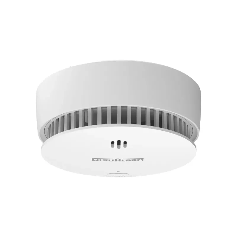 Detector de humo WisuAlarm HY-SA20A a pilas certificado CE-CPR