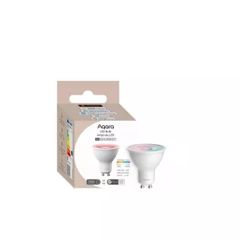 AQARA LED Bulb T2 (GU10, RGB CCT) (LB-L03D) – Lámpara LED RGB+CCT Zigbee y Thread