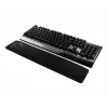 Reposamuñecas para teclado MSI VIGOR WR01 'Negro con icónico diseño de dragón, espuma viscoelástica con gel refrigerante, base de goma antideslizante, forma inclinada, accesorio para teclados de la serie VIGOR, compatible con la mayoría de teclados gaming'