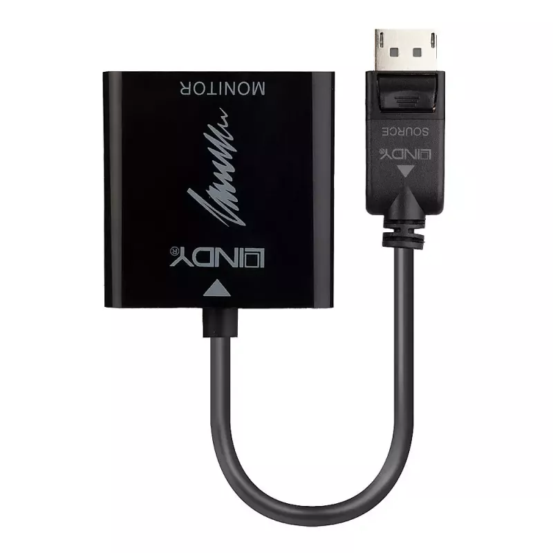 Convertidor activo DisplayPort 1.2 a HDMI 2.0 Lindy 41068