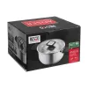 Resto Kitchenware Anser 4,4 L Redondo Negro Acero inoxidable