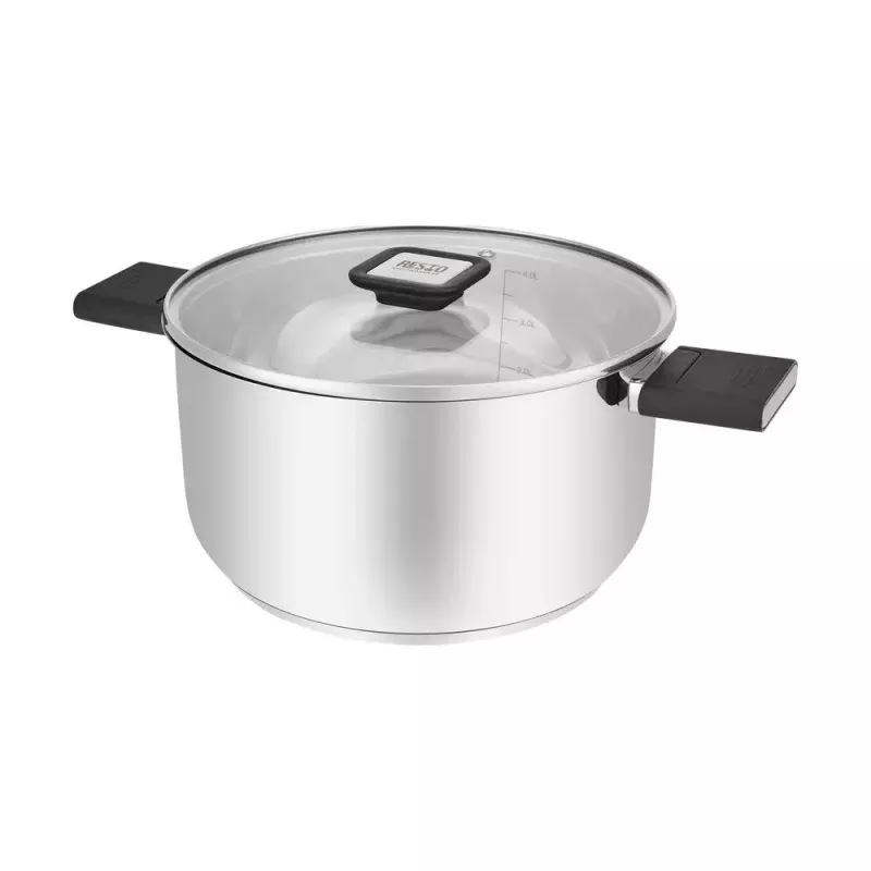 Resto Kitchenware Anser 4,4 L Redondo Negro Acero inoxidable
