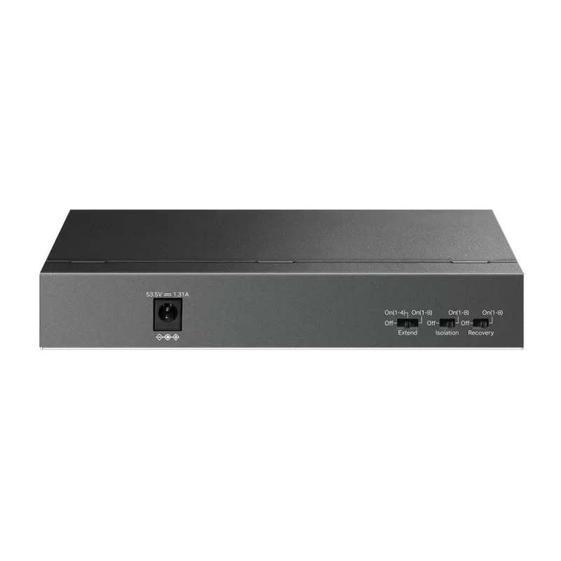 Switch de red TP-Link LiteWave LS109P No gestionado Fast Ethernet (10/100) Power over Ethernet (PoE) Negro