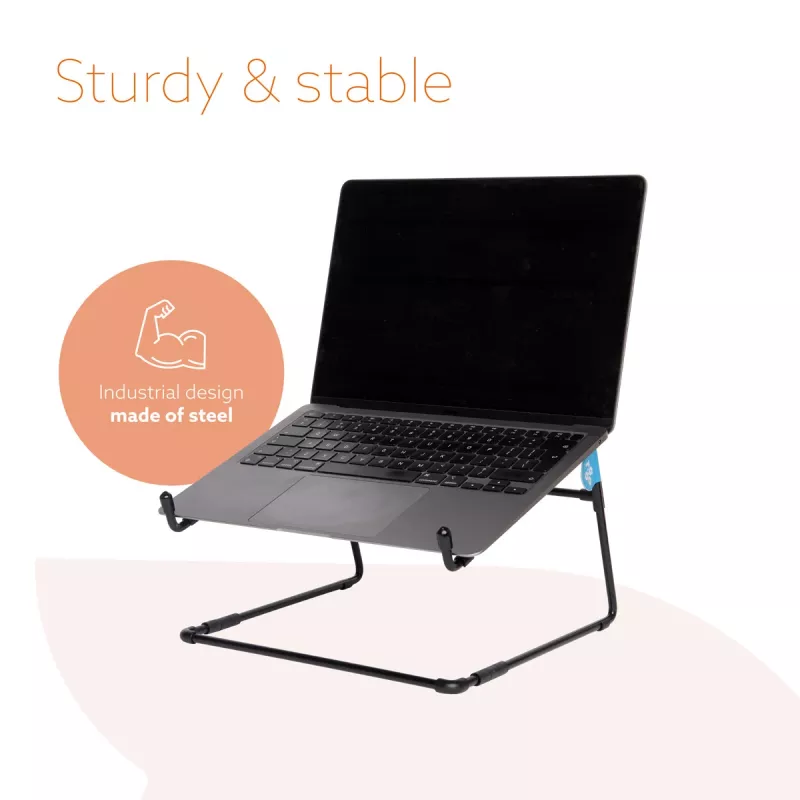 Soporte para portátil R-Go Tools R-Go Steel Office, apto para 10-22