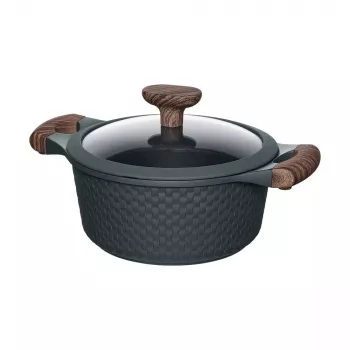 Resto Kitchenware Ran 2,4 L redonda negra madera