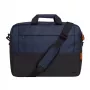 Maletín Trust Lisboa 40,6 cm 16 inch azul 2 compartimentos