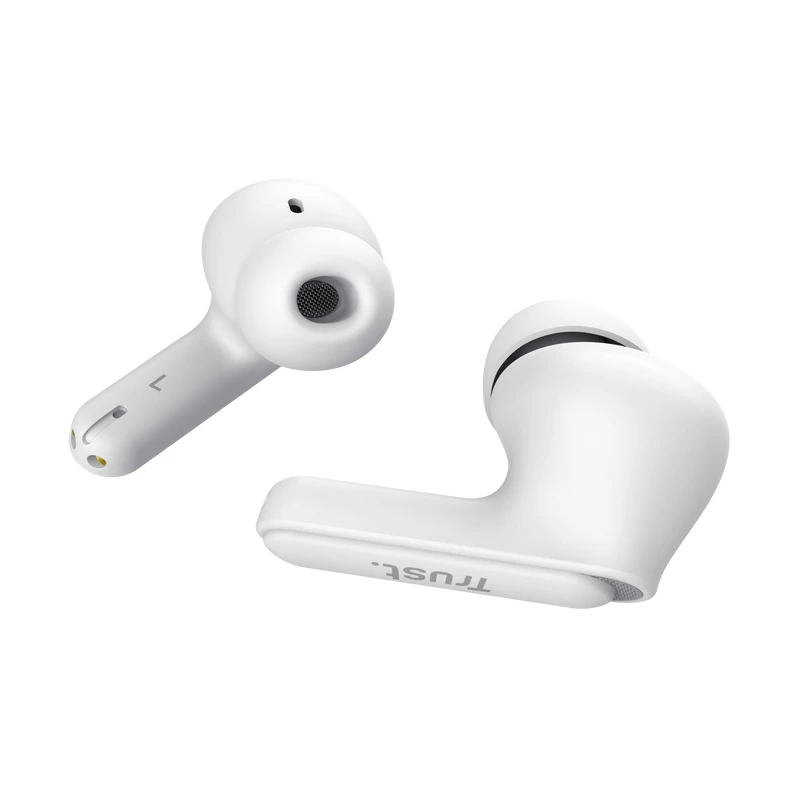 Auriculares Trust Yavi True Wireless Stereo (TWS) in-ear llamadas/música USB Type-C Bluetooth blancos