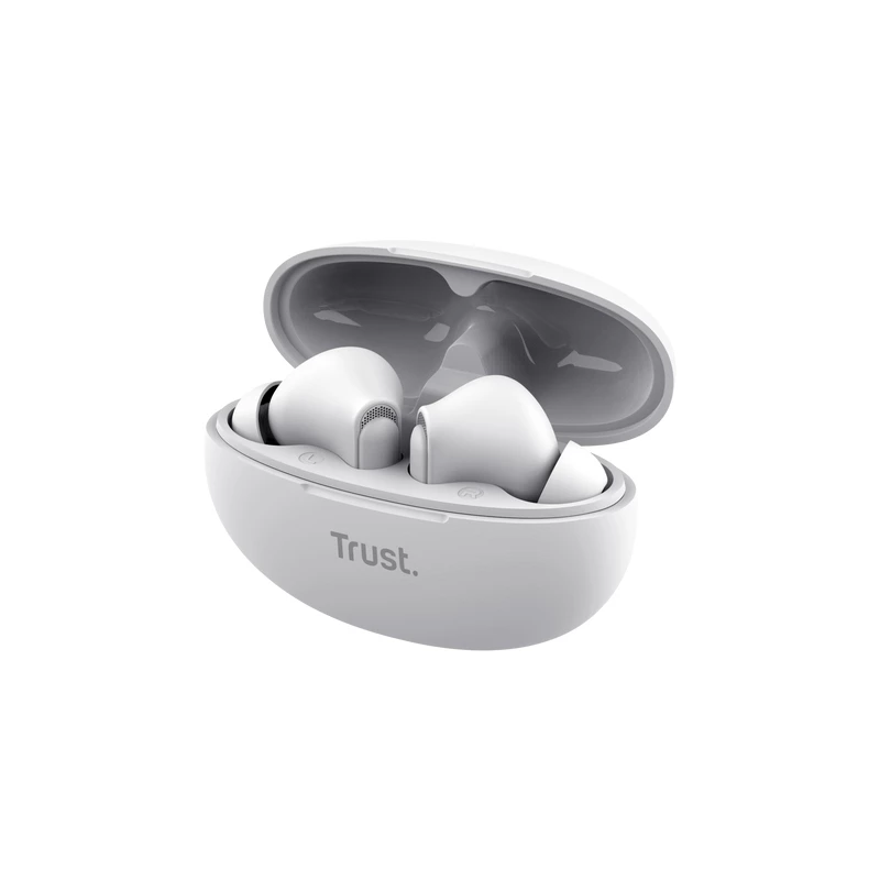 Auriculares Trust Yavi True Wireless Stereo (TWS) in-ear llamadas/música USB Type-C Bluetooth blancos