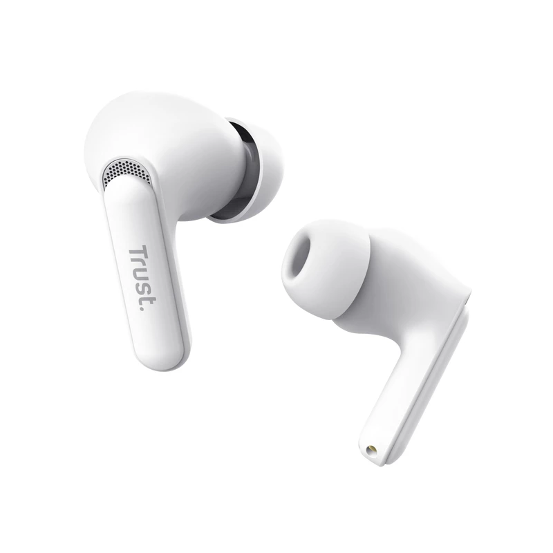 Auriculares Trust Yavi True Wireless Stereo (TWS) in-ear llamadas/música USB Type-C Bluetooth blancos