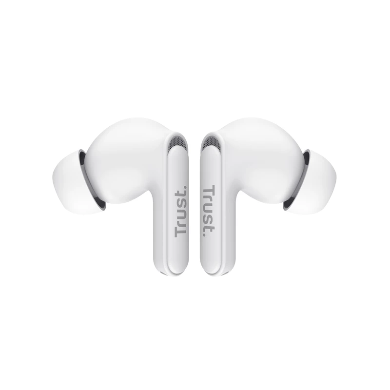 Auriculares Trust Yavi True Wireless Stereo (TWS) in-ear llamadas/música USB Type-C Bluetooth blancos