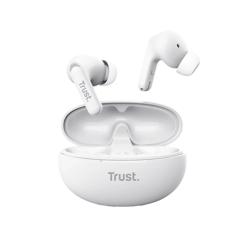 Auriculares Trust Yavi True Wireless Stereo (TWS) in-ear llamadas/música USB Type-C Bluetooth blancos