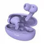 Trust Yavi 25297 auriculares intrauditivos Bluetooth con ENC, morados