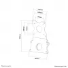 Neomounts FPMA-VESAMAC2127 placa adaptadora VESA para iMac, 21,5-27 pulgadas, VESA 75x75 / 100x100 mm, máx. 15 kg, de acero, 730 g, plateada