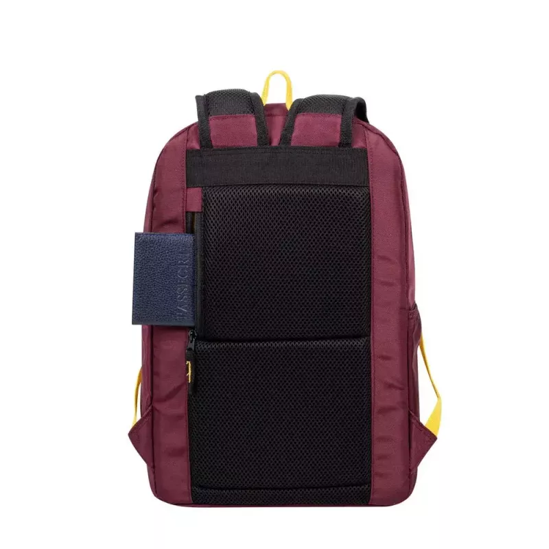 Rivacase 5421 Urban mochila para portátil de 13,3 pulgadas (33,8 cm), 14 l, rojo burdeos