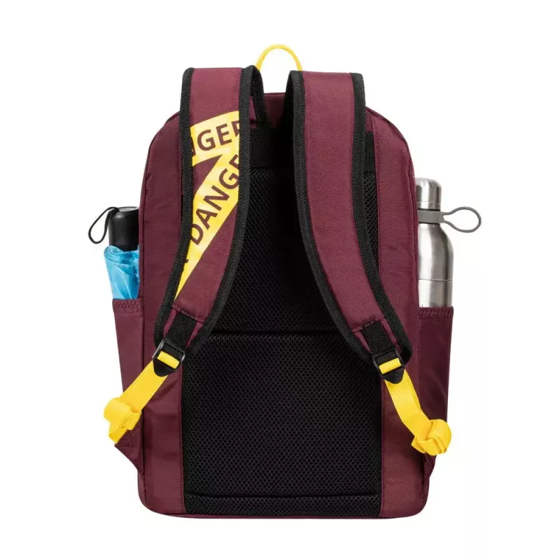 Rivacase 5421 Urban mochila para portátil de 13,3 pulgadas (33,8 cm), 14 l, rojo burdeos