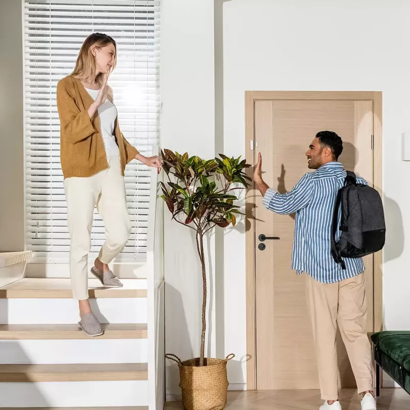 Sensor de puerta/ventana AQARA Smart Home P2 (DW-S02D), inalámbrico, Zigbee