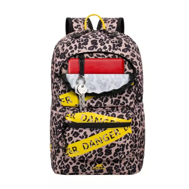Rivacase 5421 Urban mochila para portátil de 13,3 pulgadas (33,8 cm), 14 l, leopardo