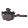 Olla Resto Kitchenware 93017 1,5 L redonda marrón oscuro