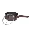 Olla Resto Kitchenware 93017 1,5 L redonda marrón oscuro