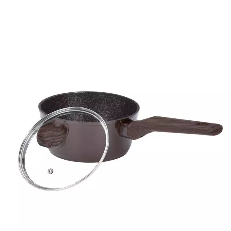Olla Resto Kitchenware 93017 1,5 L redonda marrón oscuro