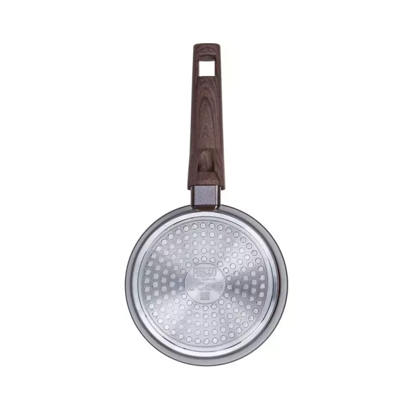 Olla Resto Kitchenware 93017 1,5 L redonda marrón oscuro