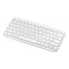 ASUS Marshmallow KW100 Teclado inalámbrico, blanco iridiscente