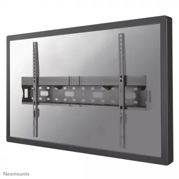 Neomounts LFD-W1640MP soporte de pared fijo para TV, 37-75 pulgadas (94-190,5 cm), VESA 200x200-600x400, máx. 35 kg, profundidad 6,2 cm, con espacio para reproductor multimedia / mini PC, de acero, negro