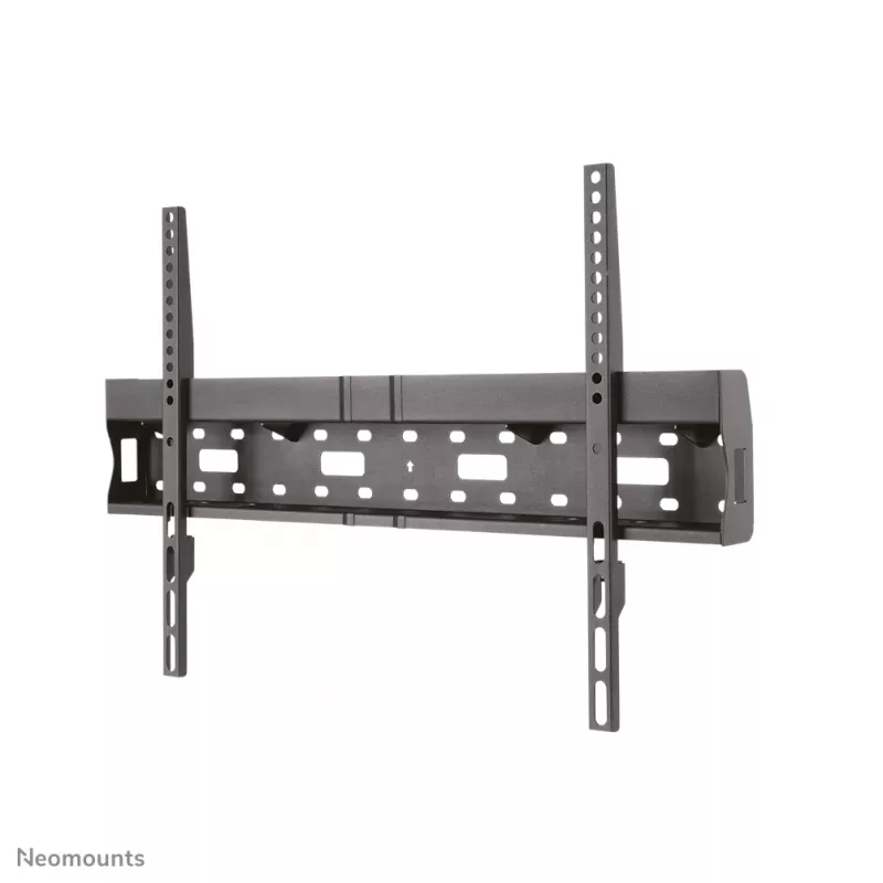 Neomounts LFD-W1640MP soporte de pared fijo para TV, 37-75 pulgadas (94-190,5 cm), VESA 200x200-600x400, máx. 35 kg, profundidad 6,2 cm, con espacio para reproductor multimedia / mini PC, de acero, negro