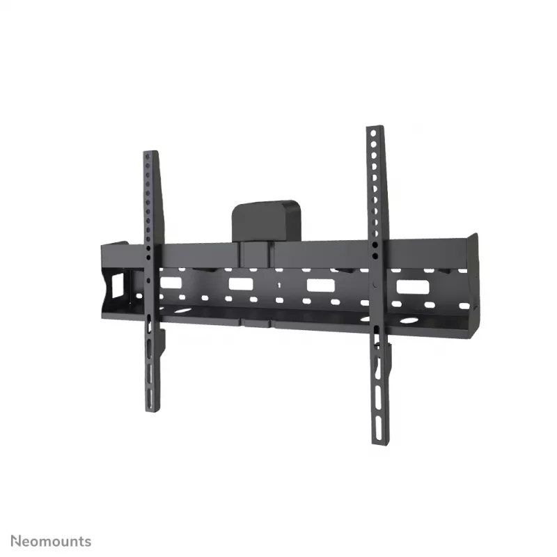 Neomounts LFD-W1640MP soporte de pared fijo para TV, 37-75 pulgadas (94-190,5 cm), VESA 200x200-600x400, máx. 35 kg, profundidad 6,2 cm, con espacio para reproductor multimedia / mini PC, de acero, negro