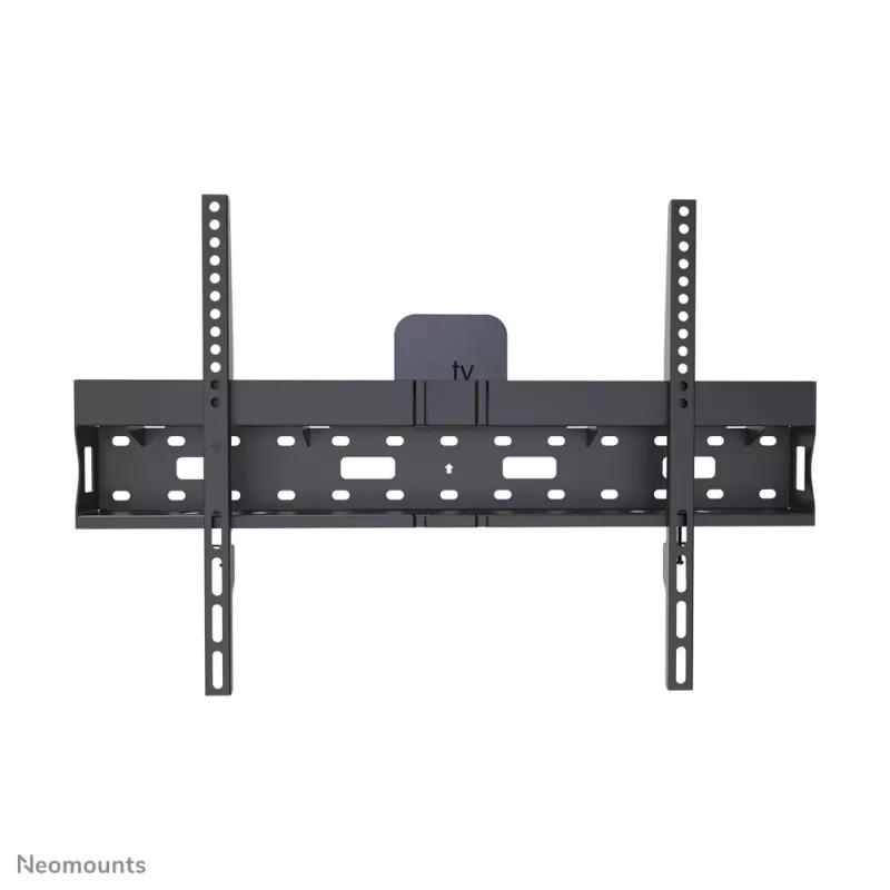 Neomounts LFD-W1640MP soporte de pared fijo para TV, 37-75 pulgadas (94-190,5 cm), VESA 200x200-600x400, máx. 35 kg, profundidad 6,2 cm, con espacio para reproductor multimedia / mini PC, de acero, negro