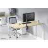 Neomounts FPMA-D540 soporte para monitor negro 13-32 inch, pinza de mesa/pasacables de mesa, 8 kg, 33 cm (13 inch), 81,3 cm (32 inch), 100 x 100 mm, negro