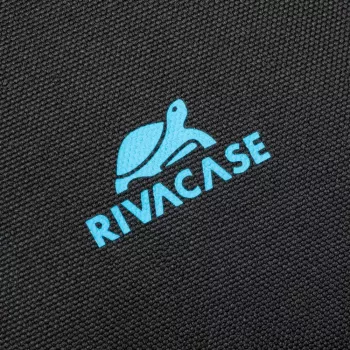 Mochila de ocio Rivacase Gremio 5565, negra poliéster, 350×240×410 mm