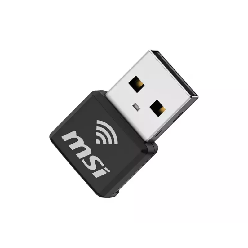 Adaptador USB MSI AX1800 Nano WiFi USB 2.0 negro