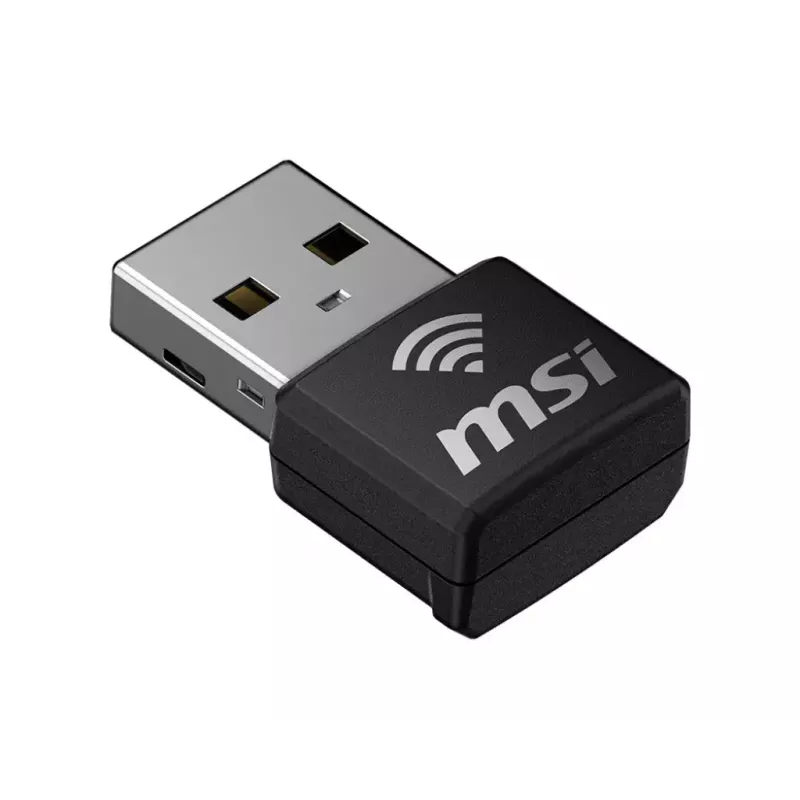 Adaptador USB MSI AX1800 Nano WiFi USB 2.0 negro