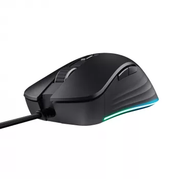 Ratón gaming Trust GXT924 YBAR+ Diestro USB Type-A Óptico 25600 DPI